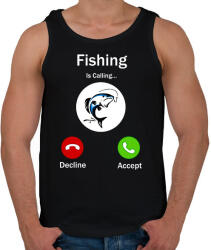 printfashion Fishing phone - Férfi atléta - Fekete (11378255)