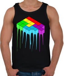printfashion Tetris - Férfi atléta - Fekete (6385916)