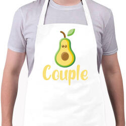 printfashion Couple - Kötény - Fehér (4909536)
