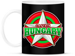 printfashion CAPTAIN HUNGARY - Bögre - Fekete (10131339)