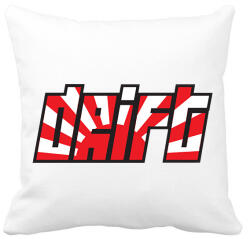 printfashion JDM Drift - Párnahuzat, Díszpárnahuzat - Fehér (2280500)