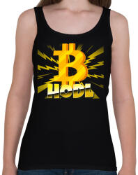 printfashion HODL 2 - Női atléta - Fekete (10484418)