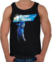printfashion Fortnite #1 Vicory Royale Ninja - Férfi atléta - Fekete (16349530)