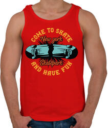 printfashion NY Skatepark - Férfi atléta - Piros (2564211)