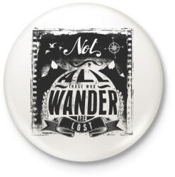 printfashion Nem mindenki. . . - Kitűző, hűtőmágnes - Fehér (3073905)