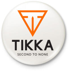 printfashion Tikka - Second to none - Kitűző, hűtőmágnes - Fehér (3088452)