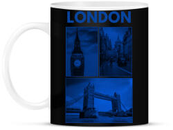 printfashion LONDON BLUE - Bögre - Fekete (13824351)