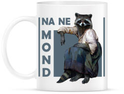 printfashion Na ne mond - Mosómedve - Bögre - Fehér (7073071)