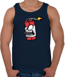 printfashion Hockey Dyna - Férfi atléta - Sötétkék (863681)