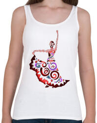 printfashion Táncosnő - Női atléta - Fehér (4764459)