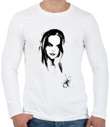 printfashion k-spiders f. . png - Férfi hosszú ujjú póló - Fehér (264298)