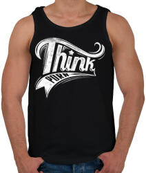 printfashion Buja gondolatok - Férfi atléta - Fekete (46613)