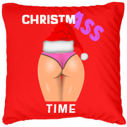 printfashion ChristmASS 2 - Párnahuzat, Díszpárnahuzat - Piros (10142757)