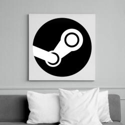 printfashion Steam - Vászonkép - Fehér (6630961)