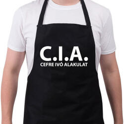 printfashion Cefre ivó alakulat fehér - Kötény - Fekete (5241046)