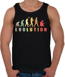 printfashion Hegesztő evolúció - Férfi atléta - Fekete (13728607)