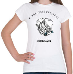 printfashion SOR TESTVERISEGE - Női póló - Fehér (11438768)