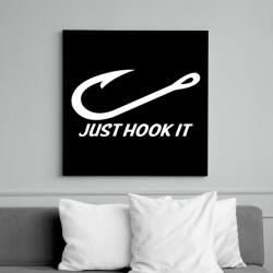 printfashion Just hook it - Vászonkép - Fekete (6648204)