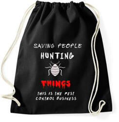 printfashion kártevőírtó üzlet - Sportzsák, Tornazsák - Fekete (1761830)