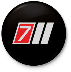 printfashion AUDI S7 - Kitűző, hűtőmágnes - Fekete (3094355)