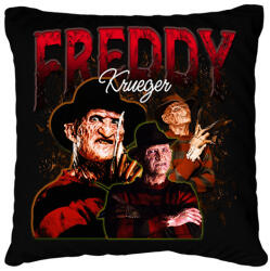 printfashion Freddy Kruger - Párnahuzat, Díszpárnahuzat - Fekete (14194795)