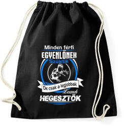 printfashion Legjobb hegesztő - Sportzsák, Tornazsák - Fekete (929845)
