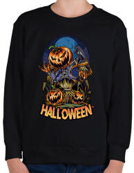 printfashion halloween - Gyerek pulóver - Fekete (14192691)