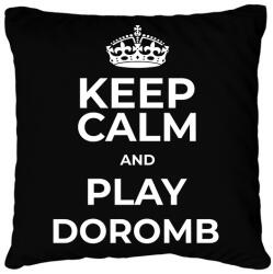 printfashion PLAY DOROMB - Párnahuzat, Díszpárnahuzat - Fekete (10997675)