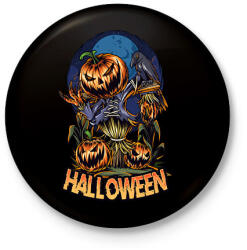 printfashion halloween - Kitűző, hűtőmágnes - Fekete (14193585)