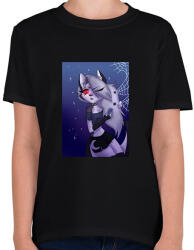 printfashion Loona - Gyerek póló - Fekete (16470572)