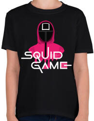 printfashion Squid Game - Gyerek póló - Fekete (5445082)