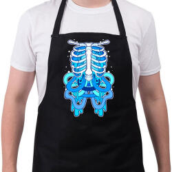 printfashion BLue Lung - Kötény - Fekete (5187134)