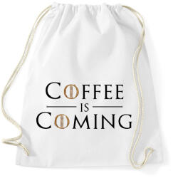 printfashion Coffee is Coming - Sportzsák, Tornazsák - Fehér (1498124)
