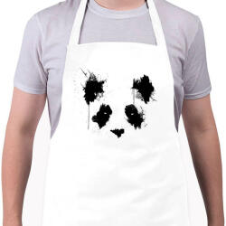 printfashion Festett panda - Kötény - Fehér (4905032)