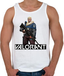 printfashion Valorant Sova - Férfi atléta - Fehér (2527365)