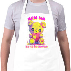 printfashion Nem Ma - Kötény - Fehér (15658655)