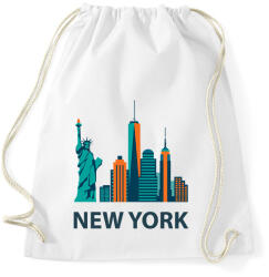 printfashion NY - Sportzsák, Tornazsák - Fehér (2004649)