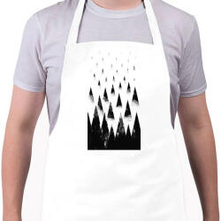 printfashion Black hills - Kötény - Fehér (4900541)