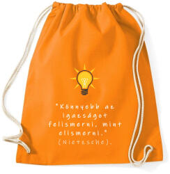 printfashion igazság - Sportzsák, Tornazsák - Narancssárga (1697950)