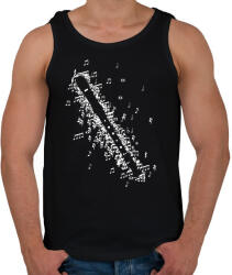 printfashion Furulya - Férfi atléta - Fekete (9177255)