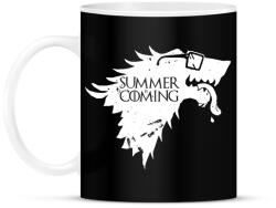 printfashion Summer is Coming white - Bögre - Fekete (1504866)