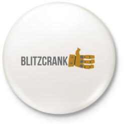 printfashion Blitzcrank - Kitűző, hűtőmágnes - Fehér (3082641)