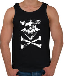 printfashion Foxy logó 2 - Férfi atléta - Fekete (14936350)