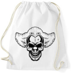 printfashion Bohóc koponya - Sportzsák, Tornazsák - Fehér (5143603)