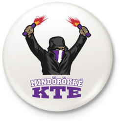 printfashion Egyedi szurkolói minta #9 - Kitűző, hűtőmágnes - Fehér (16596561)