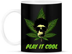 printfashion PLAY IT COOL - Bögre - Fekete (1535068)