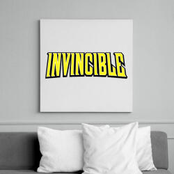 printfashion Invincible - Vászonkép - Fehér (16008531)
