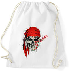 printfashion Kerchief koponya - Sportzsák, Tornazsák - Fehér (1787047)