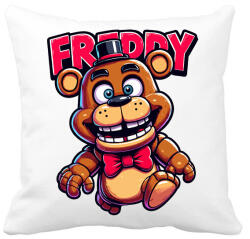 printfashion Freddy Fazbear - Párnahuzat, Díszpárnahuzat - Fehér (14935884)
