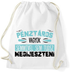 printfashion Pénztáros vagyok - Sportzsák, Tornazsák - Fehér (8806625)